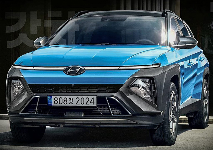 Hyundai Kona lộ ảnh phác thảo trước thời gian ra mắt