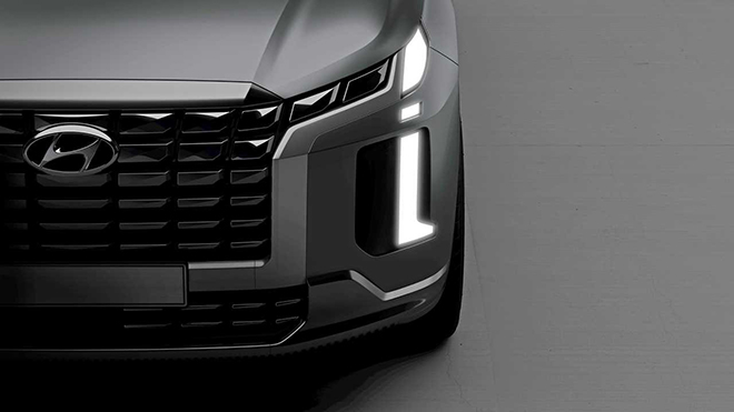 Hyundai Palisade phiên bản nâng cấp lộ diện trước ngày ra mắt