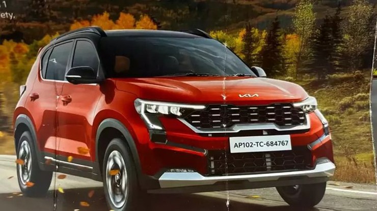 KIA Sonet 2024 rò rỉ thông số trang bị trước giờ G