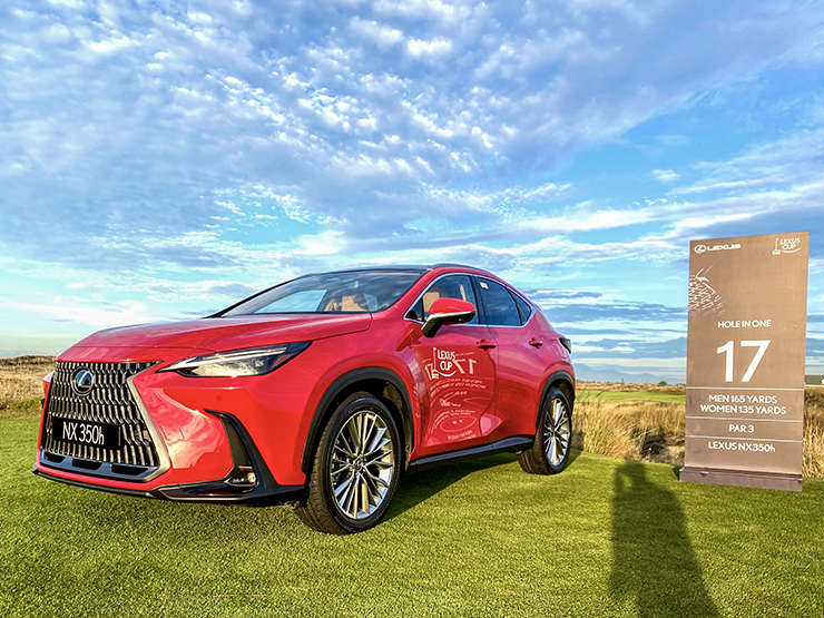 Lexus NX 350h được đem ra làm giải thưởng Hole-in-One có gì đặc biệt