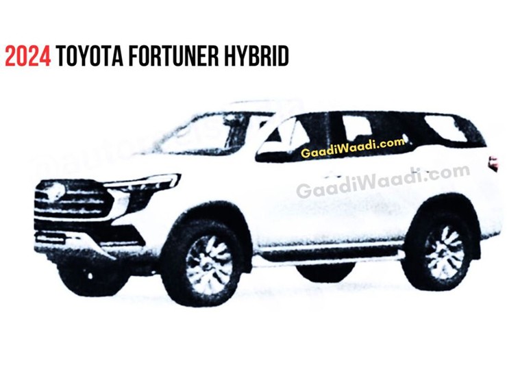 Lộ ảnh phác thảo xe Toyota Fortuner thế hệ mới