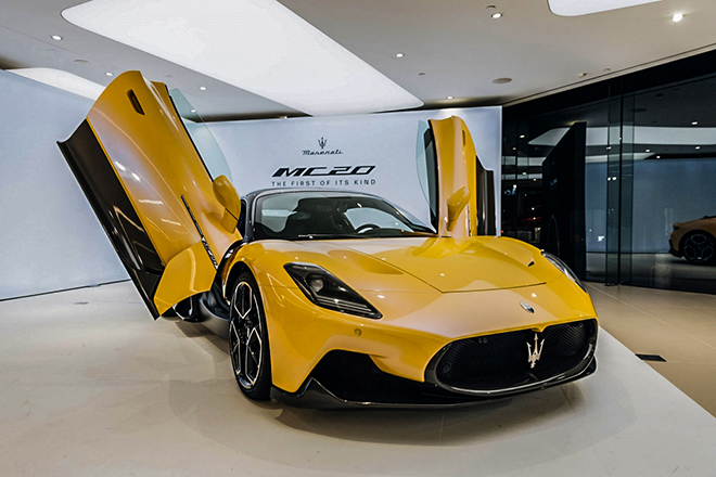 Maserati MC20 có giá bán chính hãng từ 16,5 tỷ đồng