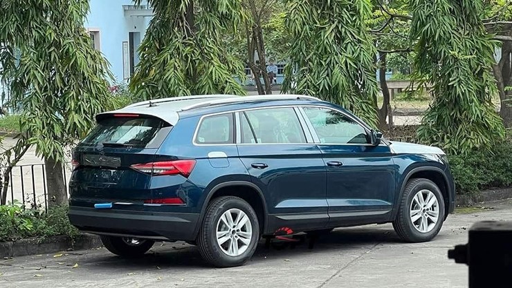 Mẫu xe Skoda Kodiaq mới sắp bán tại Việt Nam lộ thêm ảnh nội thất