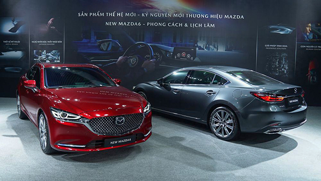 Mazda 6 giảm giá 50 triệu đồng giá tăng sức cạnh tranh với các đối thủ