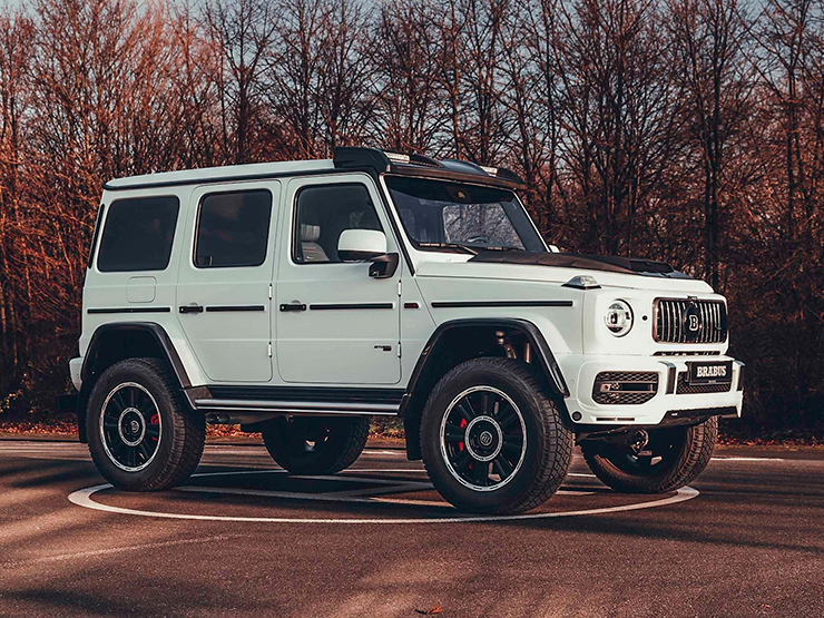 Mercedes-AMG G 63 4x4 ngầu hơn trong gói nâng cấp Brabus