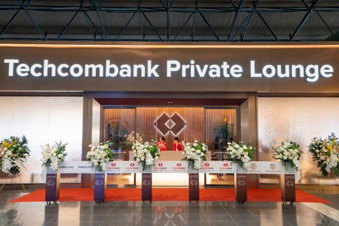 Techcombank ra mắt phòng chờ cao cấp tại sân bay Nội Bài