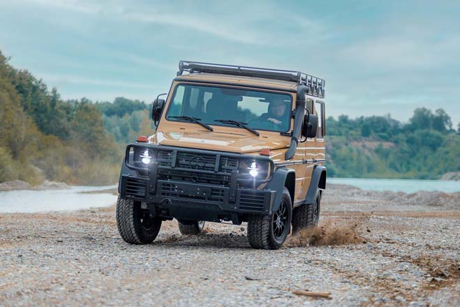 Ra mắt Mercedes-Benz G-Class phiên bản chuyên dụng dành cho quân đội