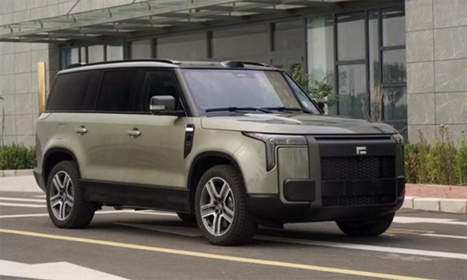 BAIC Stone 01 - SUV hybrid Trung Quốc giống Land Rover