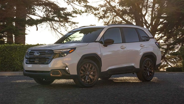 Subaru Forester 2025 trình làng, thiết kế “đụng hàng” Ford Explorer