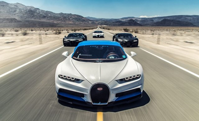 Toàn bộ xe triệu đô Bugatti Chiron được giao đến tay chủ nhân