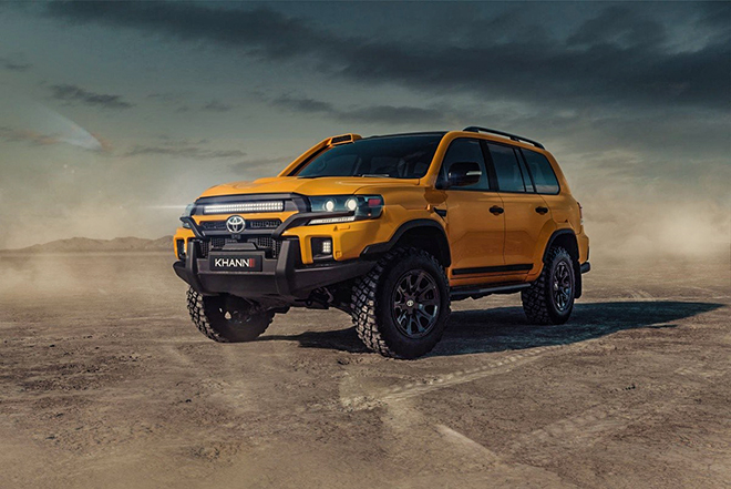 Toyota Land Cruiser cực ngầu trong phiên bản nâng cấp đi địa hình