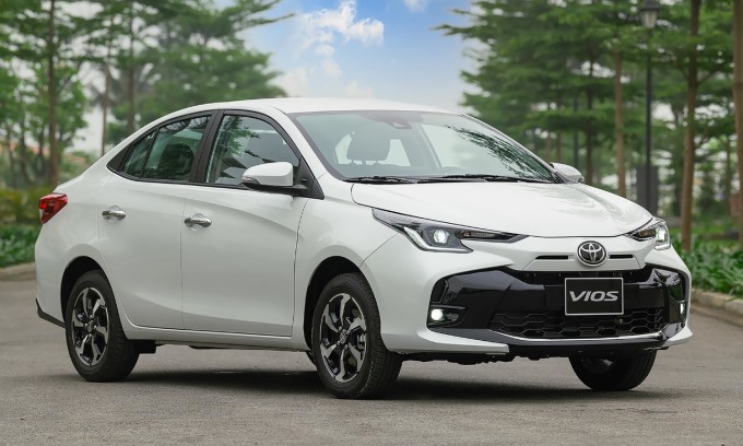 Doanh số Toyota Vios bằng hai đối thủ xếp dưới cộng lại