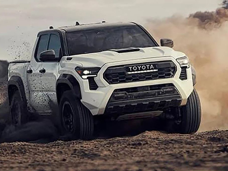 Xe bán tải Toyota Tacoma thế hệ mới sắp lộ diện