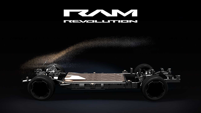 Xe bán tải điện RAM chốt thời gian ra mắt tại Mỹ