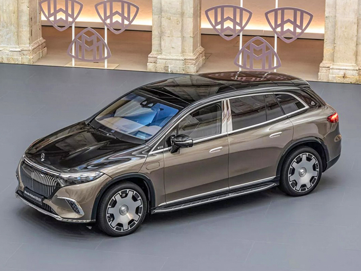 Xe điện hạng sang Mercedes-Maybach EQS 680 lộ diện