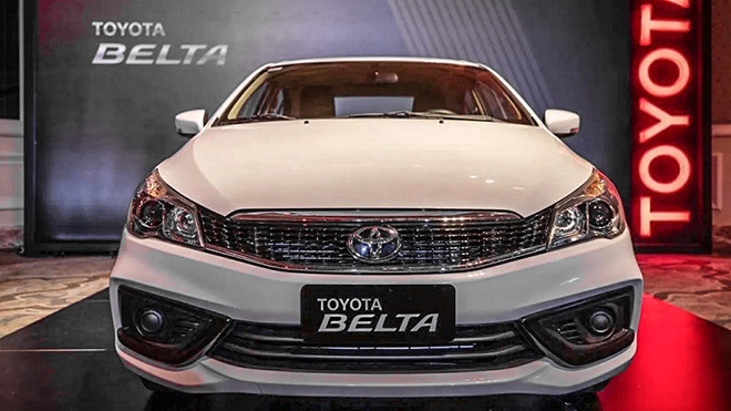 Xe giá rẻ Toyota Belta ra mắt tại thị trường Ấn Độ
