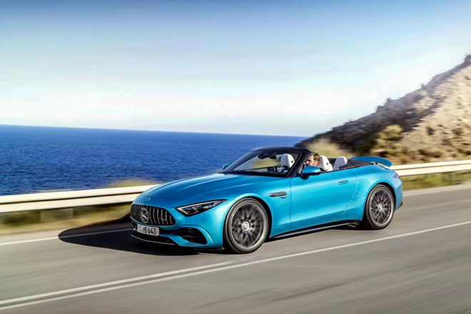 Xe mui trần Mercedes-AMG SL43 trình làng toàn cầu