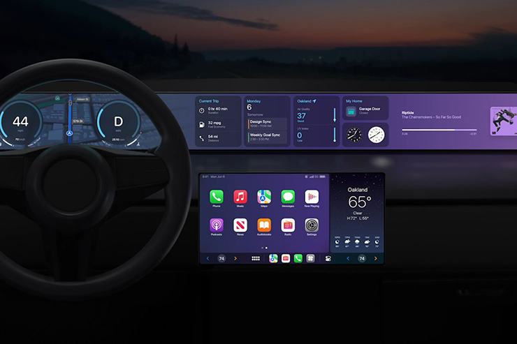 Xem trước hệ thống Apple carplay hoàn toàn mới có gì đặc biệt