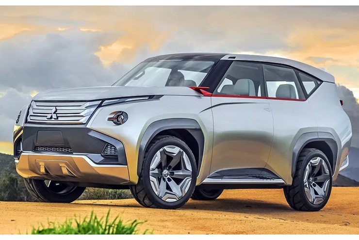 Xem trước Mitsubishi Pajero thế hệ mới, có thêm động cơ PHEV