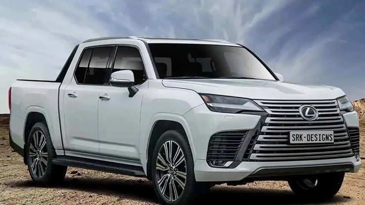 Xem trước phiên bản bán tải của dòng xe “chủ tịch” Lexus LX600