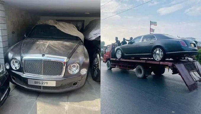 Tìm lại được xe Bentley bị mất trộm nhờ lắp định vị