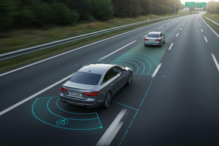 Xe có radar đo khoảng cách, tài xế vẫn khó biết cách xe trước bao nhiêu mét