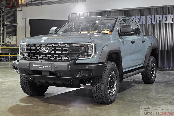Chi tiết Ford Ranger Super Duty sắp trình làng, giá từ 1,46 tỷ đồng