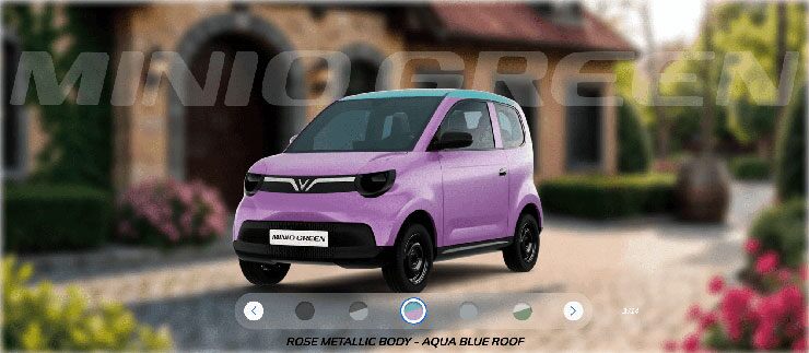 VinFast Minio Green có logo mới, thêm 14 màu và một trang bị đáng chú ý