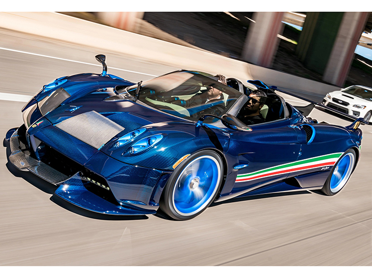 Đây là mẫu xe cực hiếm Pagani Huayra Tricolore màu Blu Tricolore trị giá hơn 150 tỷ đồng