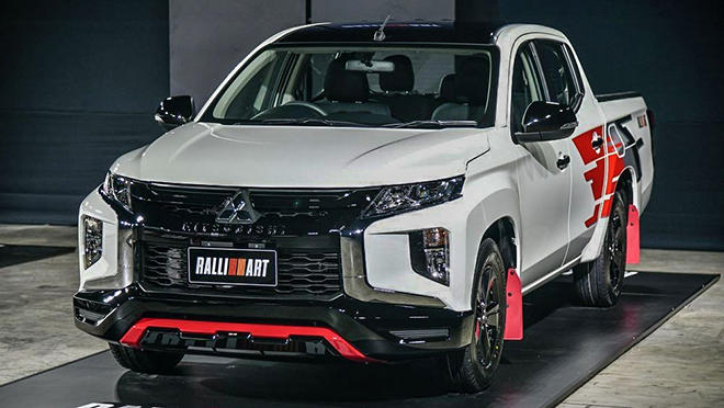 Độc đáo xe bán tải Mitsubishi Triton phiên bản gầm thấp