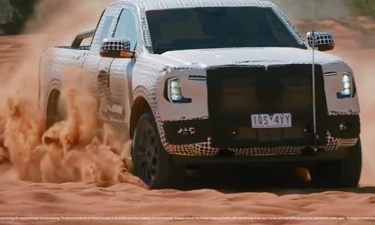 Ford Ranger thế hệ mới lộ diện