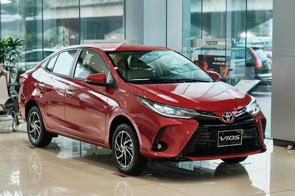 Bảng giá xe Toyota Vios mới nhất tháng 08/2022 kèm đánh giá chi tiết