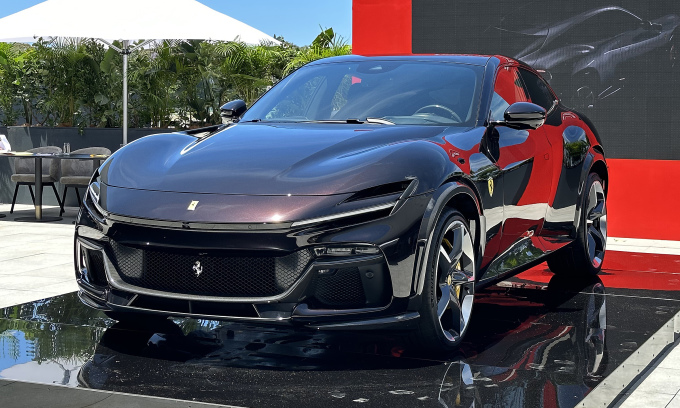 Ferrari Purosangue - siêu SUV sắp ra mắt Việt Nam