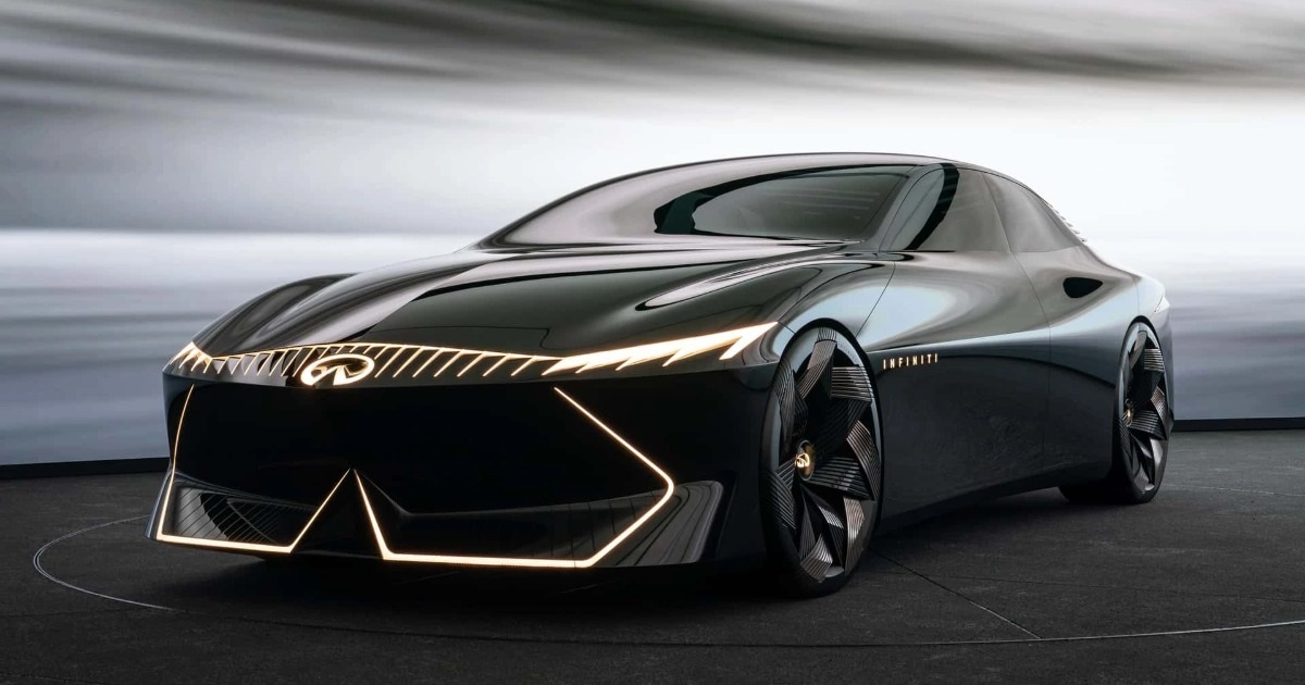 Infiniti Vision Qe Concept gây tò mò với hệ thống đèn ngoại thất đổi màu