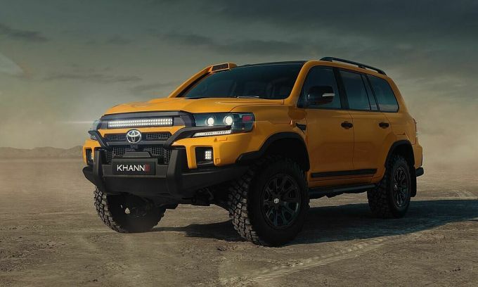 Toyota Land Cruiser độ phong cách chiến binh