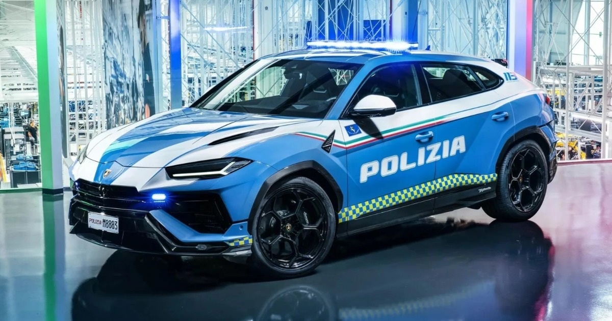 Cảnh sát Italy được trang bị Lamborghini Urus nhưng không chỉ để tuần tra