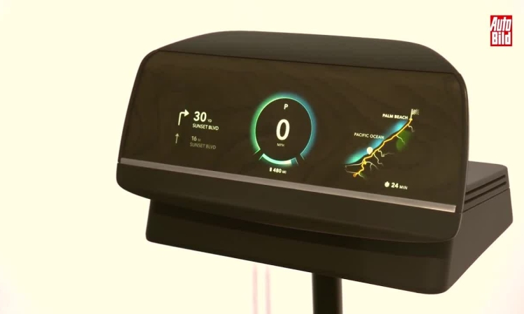 Công nghệ màn hình 'tàng hình' trên xe hơi