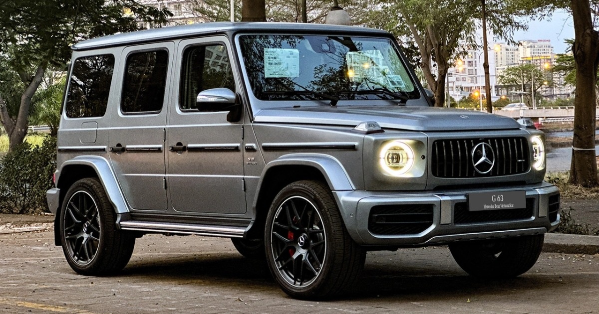 Mercedes G63 chính hãng giảm giá hơn nửa tỷ đồng trước tháng Ngâu