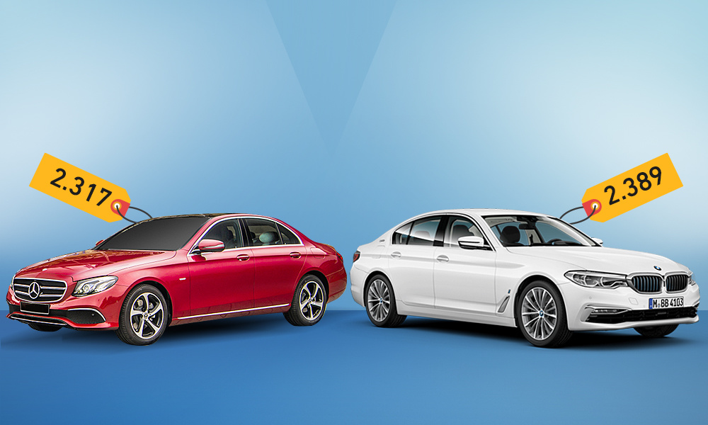 Mercedes E-class và BMW series 5 - cuộc chiến xe sang Đức tại Việt Nam