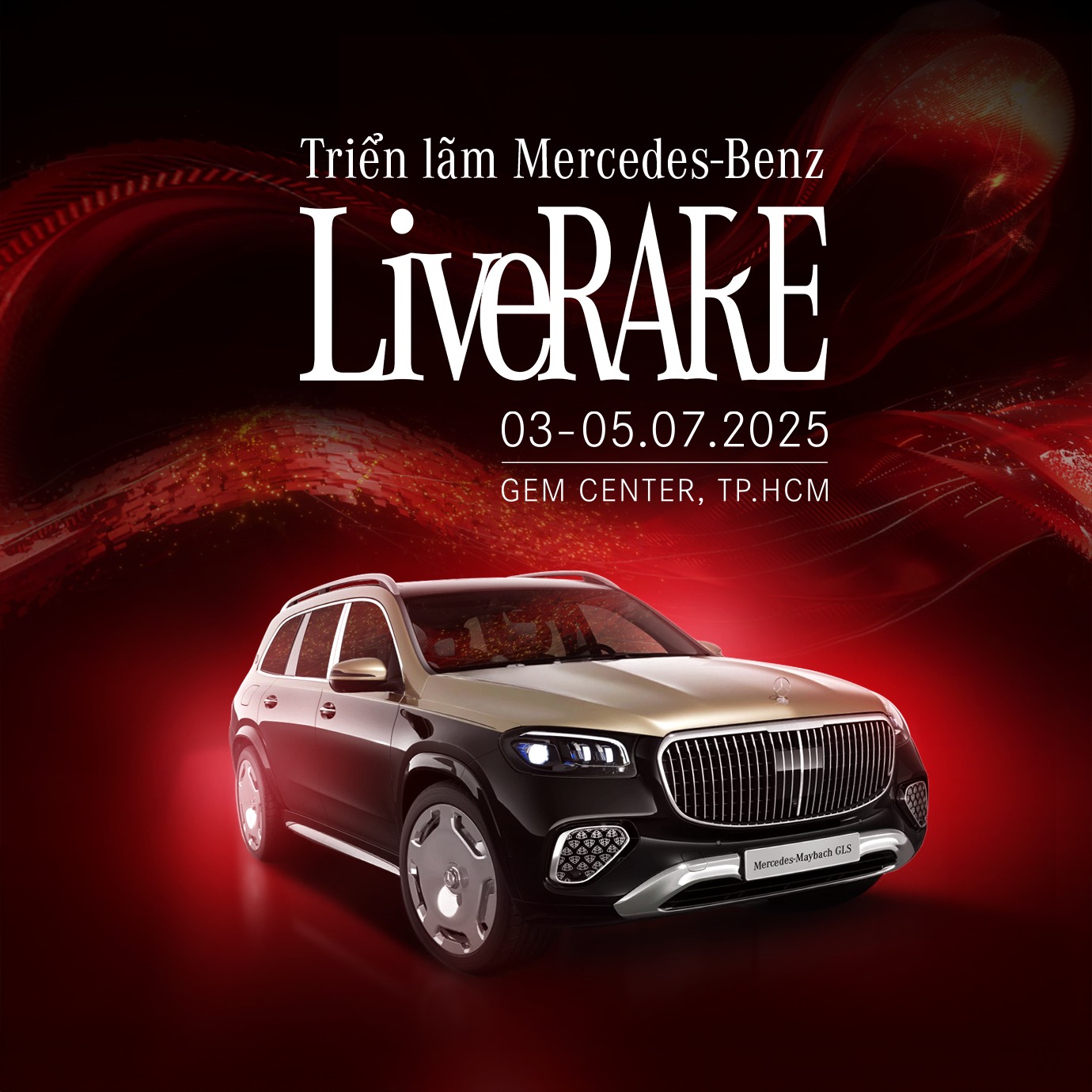 GLS 450 FL và Maybach GLS 600 FL đồng loạt ra mắt tại sự kiện “LiveRARE” của Mercedes-Benz