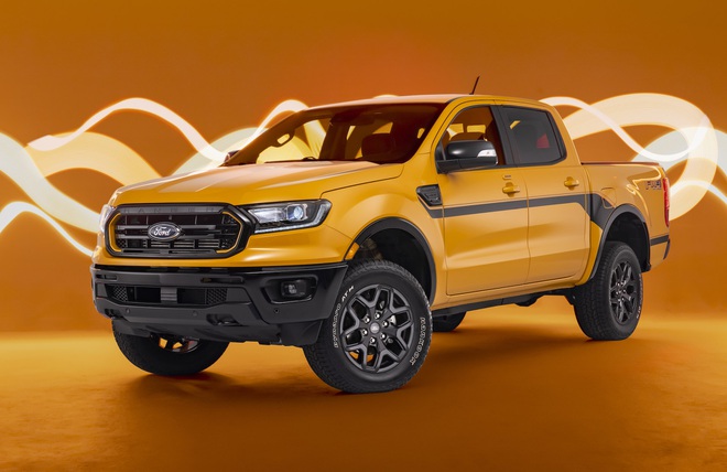 Ford Ranger có thêm phiên bản Splash màu cam rực rỡ