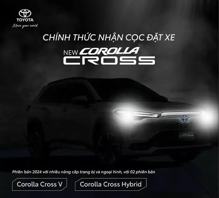 Đại lý Toyota bắt đầu nhận cọc xe Corolla Cross mới tại Việt Nam