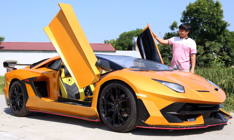 Thợ ảnh chế 'siêu xe' Lamborghini gần 200 triệu đồng