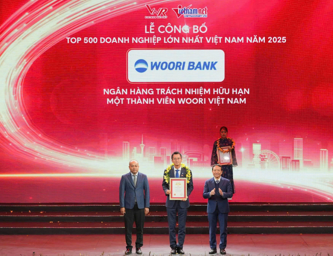 Woori Bank vào Top 500 doanh nghiệp lớn nhất Việt Nam