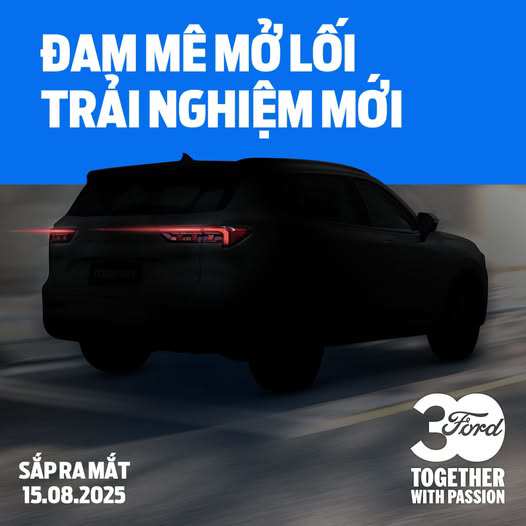 Ford Territory mới chốt ngày ra mắt tại Việt Nam