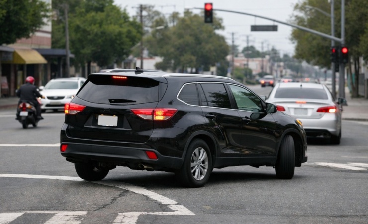 Ô tô chuyển hướng không xi nhan có thể bị phạt cao nhất 22 triệu đồng