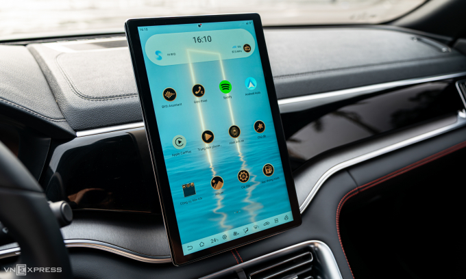 BYD khai tử màn hình xoay 90 độ