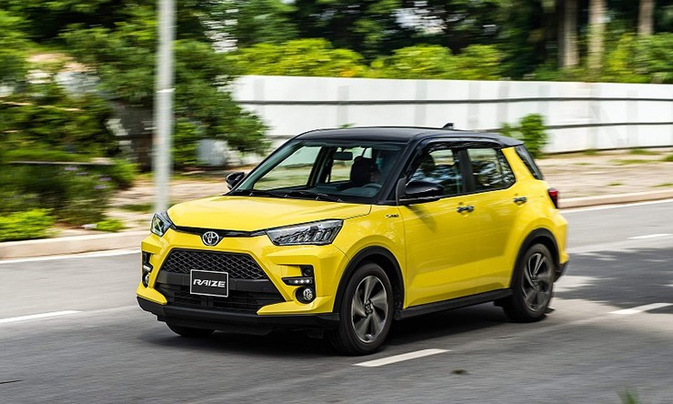 Giá xe Toyota Raize cập nhật mới nhất tháng 8/2025