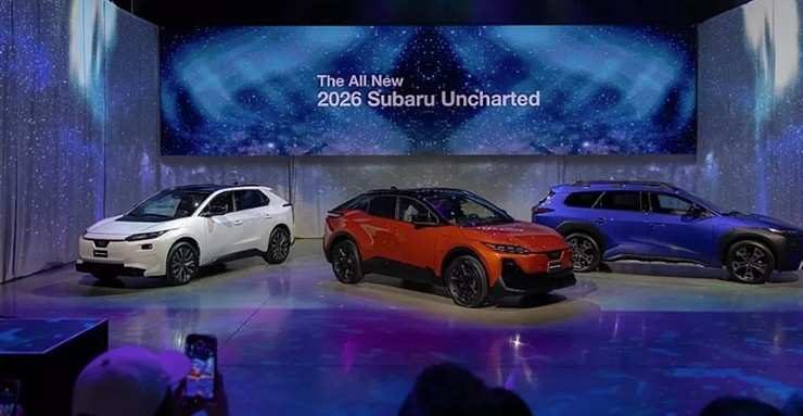 Mẫu SUV điện rẻ nhất của Subaru trình làng