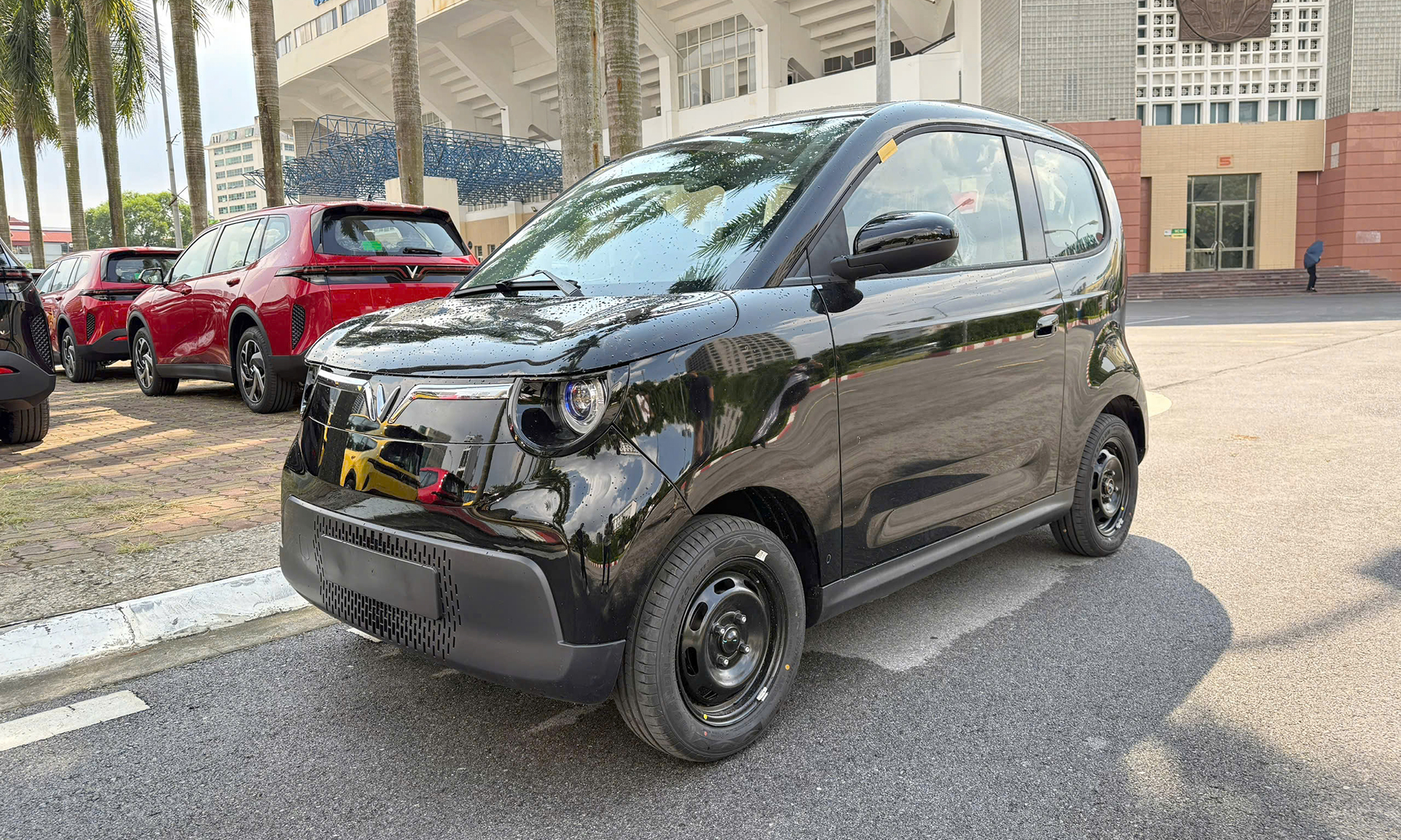 VinFast Minio Green - 'đàn em VF 3' lần đầu lộ diện tại Việt Nam